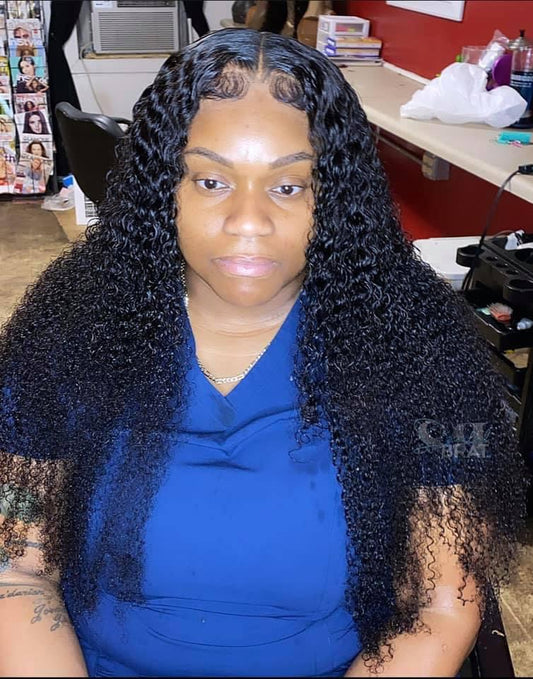 Brazilian Deepwave Frontal Wigs